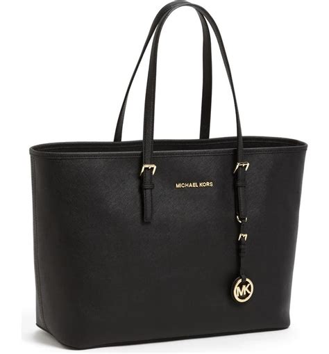 michael kors large satchel black saffiano leather|Michael Kors edith large satchel.